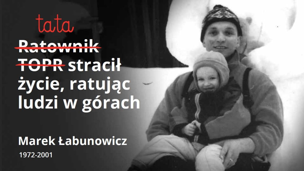 Muzyk, nauczyciel, ratownik. Świat stracił cudownego człowieka. Hania straciła kochającego ojca. 30 grudnia 2001 roku wraz z ekipą ratunkową TOPR niósł pomoc poszkodowanym przez lawinę. Była to jego ostatnia akcja