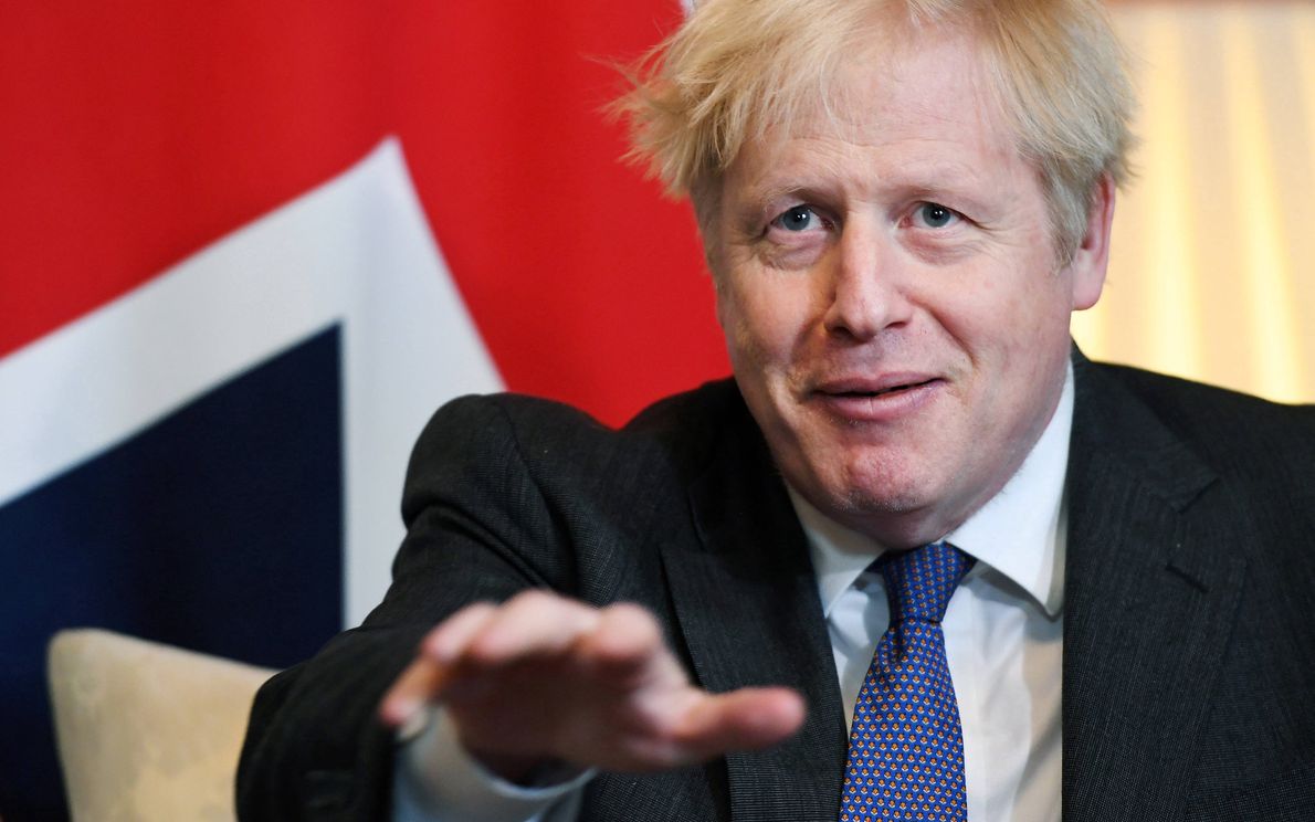 Premier Wielkiej Brytanii Boris Johnson