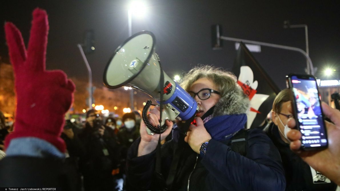 Marta Lempart, liderka Ogólnopolskiego Strajku Kobiet