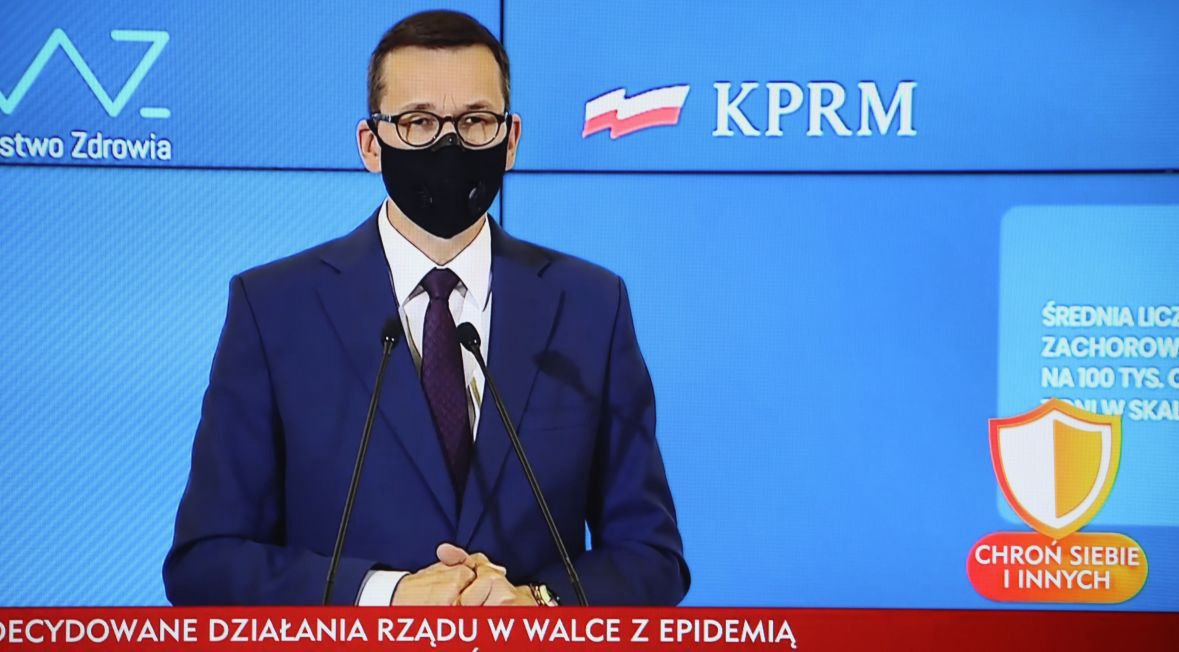 4 listopada 2020 roku. Konferencja premiera Mateusza Morawieckiego. To po niej Polacy usłyszeli o Michale Rogalskim