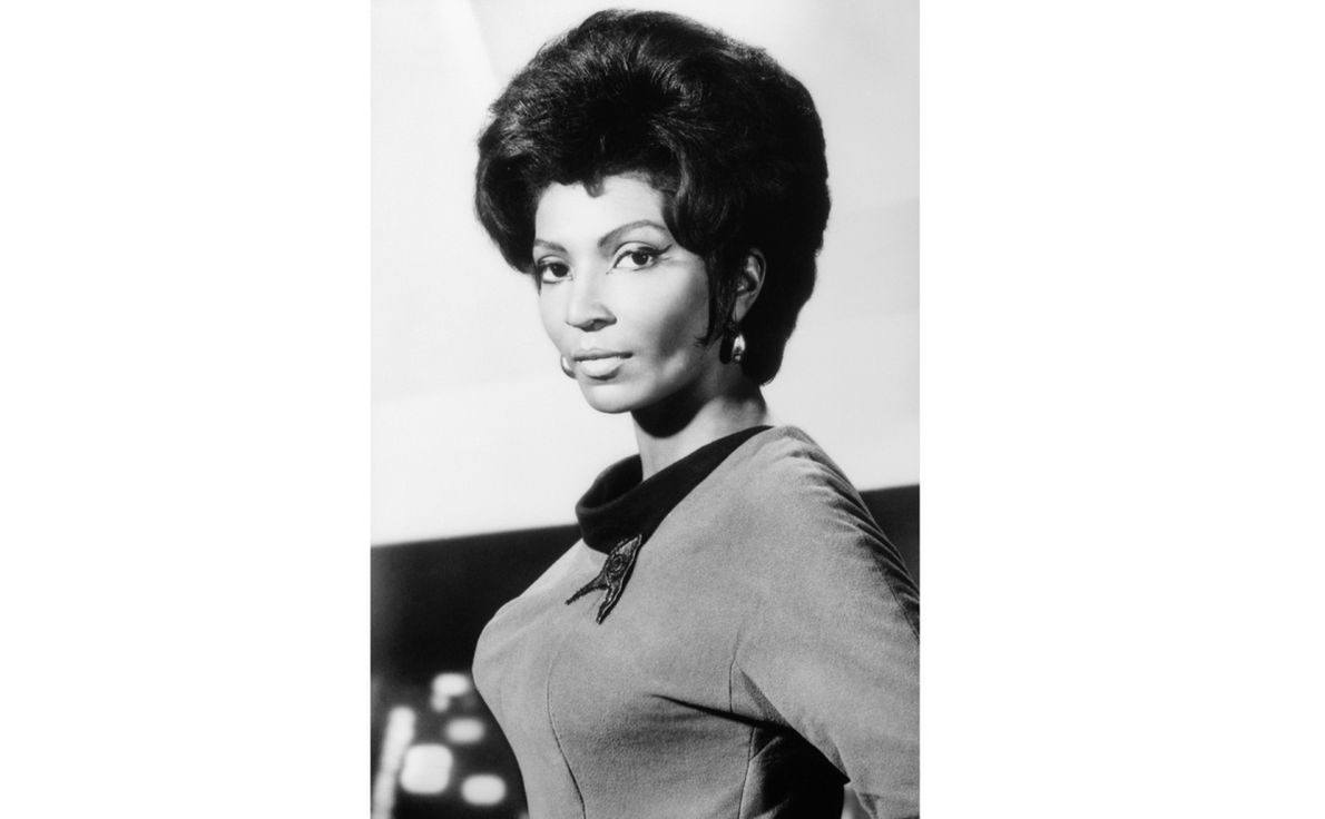 Nichelle Nichols jako porucznik Nyota Uhura w serialu Star Trek